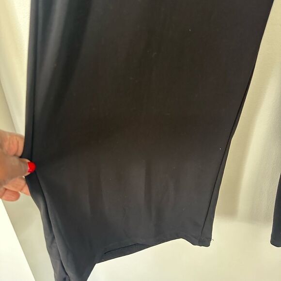 WHBM Black Wide Leg Pants L - Picture 4 of 8